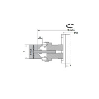 G66.Głowica D=304 F=40+2 I=46 TYP:H