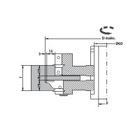 G67.Głowica D=304 F=35+2 I=46 TYP:E