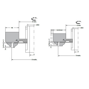 G68.Głowica D=200 F=35 I=130