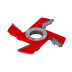 GB1.Zest.4 GłowicHM Z4 -boazeria  TYP H D=140 F= 30 I=14-20 mm 2x(pióro+wpust)