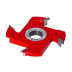 GB1.Zest.4 GłowicHM Z4 -boazeria  TYP H D=140 F= 30 I=14-20 mm 2x(pióro+wpust)