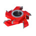 GB1.Zest.4 GłowicHSS Z4 -boazeria  TYP H D=140 F= 30 I=14-20 mm 2x(pióro+wpust)