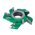 GB1.Zest.4 GłowicHSS Z4 -boazeria  TYP H D=160 F= 30 I=14-20 mm 2x(pióro+wpust)