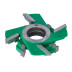 GB1.Zest.4 GłowicHM Z4 -boazeria  TYP L D=160 F= 30 I=15-23 mm 2x(pióro+wpust)