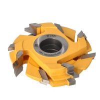 GB1.Zest.4 GłowicHSS Z4 D=160/140 F= 35 I=16-21 mm 2x(pióro-wpust)