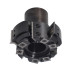 GC1. Głowica D=60/76 B=11-35 F=25 Z=3+3 V=6 RH bez uchwytu