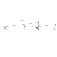 GE1.Zest.5 GłowicHM Z4 -elewacja TYP E D=160/140 F= 40 I=150 mm