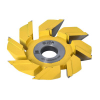 GF1.Głowica D=160 F=30 I=25,5 A45 Z8 HSS prawy, (podtoczenie 10mm)