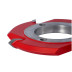 GF2.Głowica D=140 F=60 I=12 Z=4 lutowany HM 2x45° (3 otwory pod hydro)