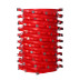 GJ6.Głowica D=125 F=30 I=165 Z=12 podfr obustr niesym: 65x28/65x53 spiralny naprzemienny LH