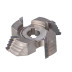 GKG.Głowica HM D=77,4 F=16 I=20,4 Z=4 R=1,0/1,5/2,0 LH multiprofil