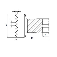 GL8.GłowicaHSS Z4 RH -doMikrowczepów D=140 F= 40 I=40 mm (wzdłużne) T=5