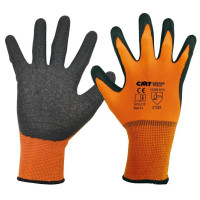 GLA-08M Rękawice powleczone lateksem r.M