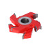 GP3.Zest.4 GłowicHM Z4 -deskaPod TYP F D=125 F= 30 I=16-32 mm 2x(pióro+wpust)