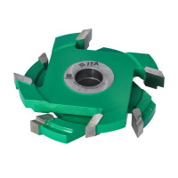 GP3.Zest.4 GłowicHM Z4 -deskaPod TYP E D=160 F= 30 I=16-32 mm 2x(pióro+wpust)