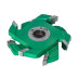 GP3.Zest.4 GłowicHM Z4 -deskaPod TYP E D=160 F= 30 I=16-32 mm 2x(pióro+wpust)