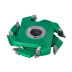 GP3.Zest.4 GłowicHSS Z4 -deskaPod TYP E D=160 F= 30 I=16-32 mm 2x(pióro+wpust)