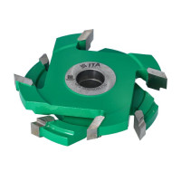 GP3.Zest.4 GłowicHM Z4 -deskaPod TYP H D=160 F= 30 I=28-50 mm 2x(pióro+wpust)