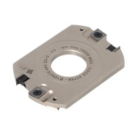 GR3.Głowica D=125 F=40 I=10 Z2+V2+V2 STAL