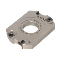 GR3.Głowica D=125 F=40 I=17 Z2+V2 STAL