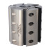 GS1.Głowica D=125 F= 40 I=130 Z6 STAL MEC
