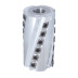 GS3.Głowica D=80 F=30 I=145 Z=4 (27) MEC ALU 15x15x2,5 R150 RH