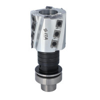 GS3.Głowica D=80 F=30 I=80 Z4/14+2V ALU płytki wymienne 15x15x2,5/R150 na uchwycie HSK63F