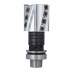 GS3.Głowica D=80 F=30 I=80 Z4/14+2V ALU płytki wymienne 15x15x2,5/R150 na uchwycie HSK63F