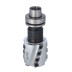 GS3.Głowica D=80 F=30 I=80 Z4/14+2V ALU płytki wymienne 15x15x2,5/R150 na uchwycie HSK63F