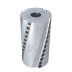 GS3.Głowica D=125 F=40 I=230 Z=4 MEC ALU 15x15x2,5 (44)