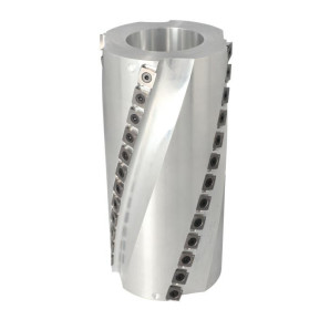 GS3.Głowica D=125 F=40 I=260 Z=4(50) MEC ALU 15x15x2,5 R100, obustronne podfrezowanie 72x40