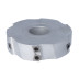 GS3.Głowica D=160 F=50 I=40 Z=6/9 ALU, MEC, 15x15x2,5 R150 LH