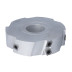 GS3.Głowica D=160 F=50 I=40 Z=6/9 ALU, MEC, 15x15x2,5 R150 RH