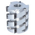 GS5.Głowica D=125 F=40 I=140 Z=6/18 Noże 30x12x1,5