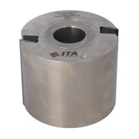 GSC.Głowica D=125 F= 40 I=100 Z2 STAL Centrolock z nożami HM