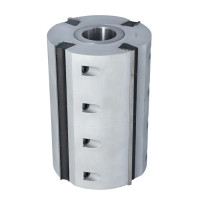 GSC.Głowica D=125 F= 40 I=180 Z=4 ALU Centrolock z nożami HSS