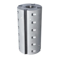 GSC.Głowica D=125 F= 40 I=240 Z4 ALU Centrolock z nożami HSS