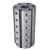 GSC.Głowica D=125 F= 40 I=240 Z6 ALU Centrolock z nożami HSS