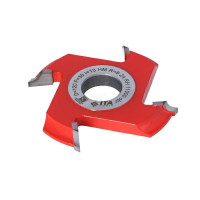 Głowica HM D=120 F=30 I=13 Z=4 R=8 RH ćwierćwałek prawy