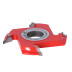 Głowica HM D=120 F=30 I=13 Z=4 R=8 RH ćwierćwałek prawy