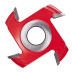 GZ2.Głowica D=125 F= 30 I= 11 HM R=6 Z4 ćwierćwałek prawy