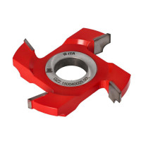 GZ2.Glowica D=150 F=40 I=25 Z=4 R=8 ćwierćwałek lewy