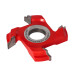 GZ2.Glowica D=150 F=40 I=25 Z=4 R=8 ćwierćwałek lewy