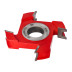 GZ3.Głowica D=150 F=40 I=30 HM R=10 Z=4 półwałek wklęsły