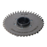 Hogger COMPACT D=250 I=12 F=80+6/M8/105 Z=42/6 (42) H6,0 LH