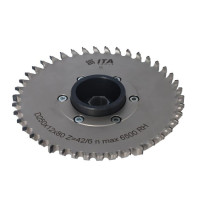 Hogger COMPACT D=250 I=12 F=80+6/M8/105 Z=42/6 (42) H6,0 RH