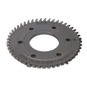 Hogger COMPACT D=250 I=12 F=100+6/15/160 Z=48/6 (48) H6,0 LH