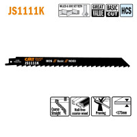 JS1111K-5 Piła szablasta L = 225I = 205 H = 19 K = 1,25 TS = 8,5