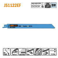 JS1122EF-20 Piła szablasta L = 225I = 205 H = 19 K = 0,90 TS =  1,4