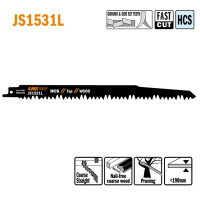 JS1531L-5 Piła szablasta L = 240I = 220 H = 19 K = 1,50 TS =  5 5